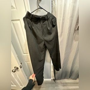 Effortless tailored wide leg pants